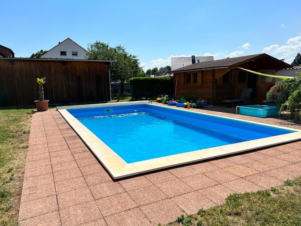 Ferienwohnungen Zur Elz - Traumhafte 160 Qm Wohnung Mit Pool Und Garten Naehe Des Europaparks Kappel-Grafenhausen Buitenkant foto